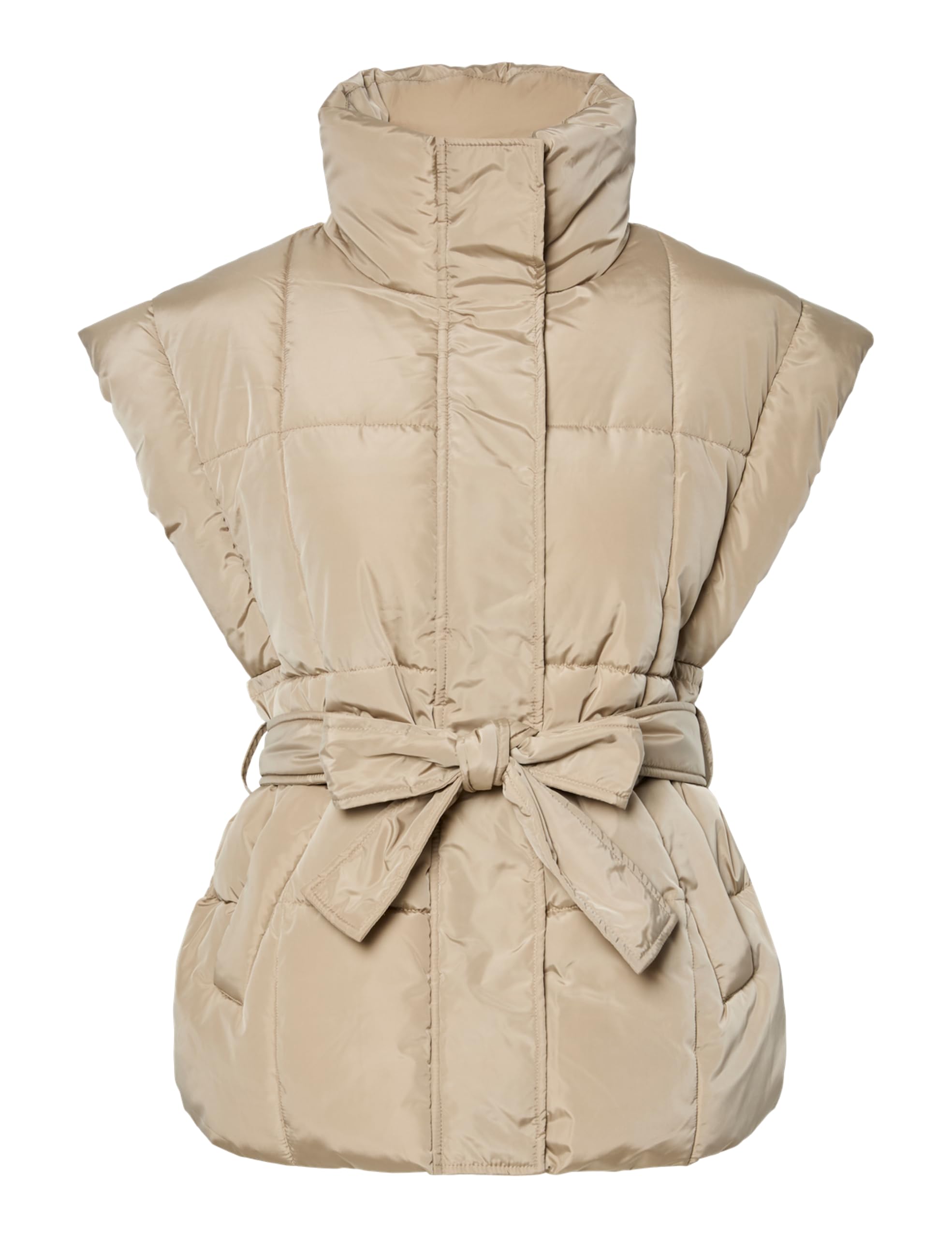 PIECES Women's Pcjoora Vest W. Belt, Trench Coat, XL