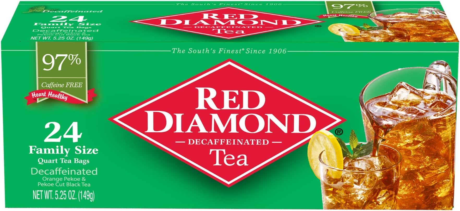 Lipton Ice Tea Bags Decaffeinated 24 CT Grocery