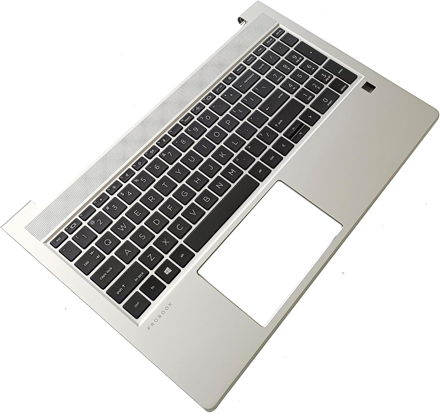 M21740-001 Replacement for HP Probook 450 G8 455 G8 Laptop Upper Top Cover Case Palmrest Not-Backlit US Keyboard Assembly Part Silver