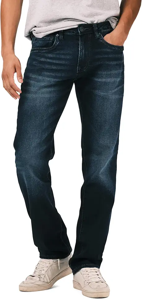 Buffalo David Bitton Men's Straight Six Jeans