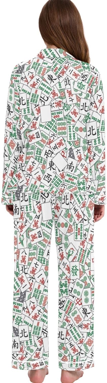 Womens Pajamas Set Long Sleeve Sleepwear 2 Piece Button Down Nightwear Soft Cotton Fall Pj Lounge Sets S-XXL - Image 4