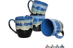 Bosmarlin Ceramic Coffee Mug Set of 4