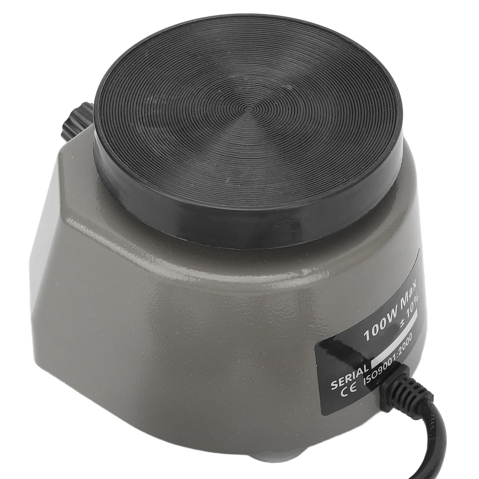 Vibromasseur Dentaire 10,2 Cm Oscillateur de Laboratoire Shaker Rond, Machine D'équipement de Vibrateur de Laboratoire Dentaire pour Mélanger le Plâtre, le Gypse, le Moulage de