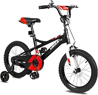 WEIZE 14-20 Inch Kids Bike for Boys & Girls Ages 3-12, Adjustable Coaster Brake Bicycle with Training Wheels & Safety Features