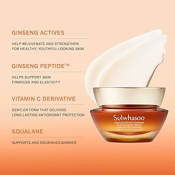 Amazon.com: Sulwhasoo Concentrated Ginseng Rejuvenating Cream Mini