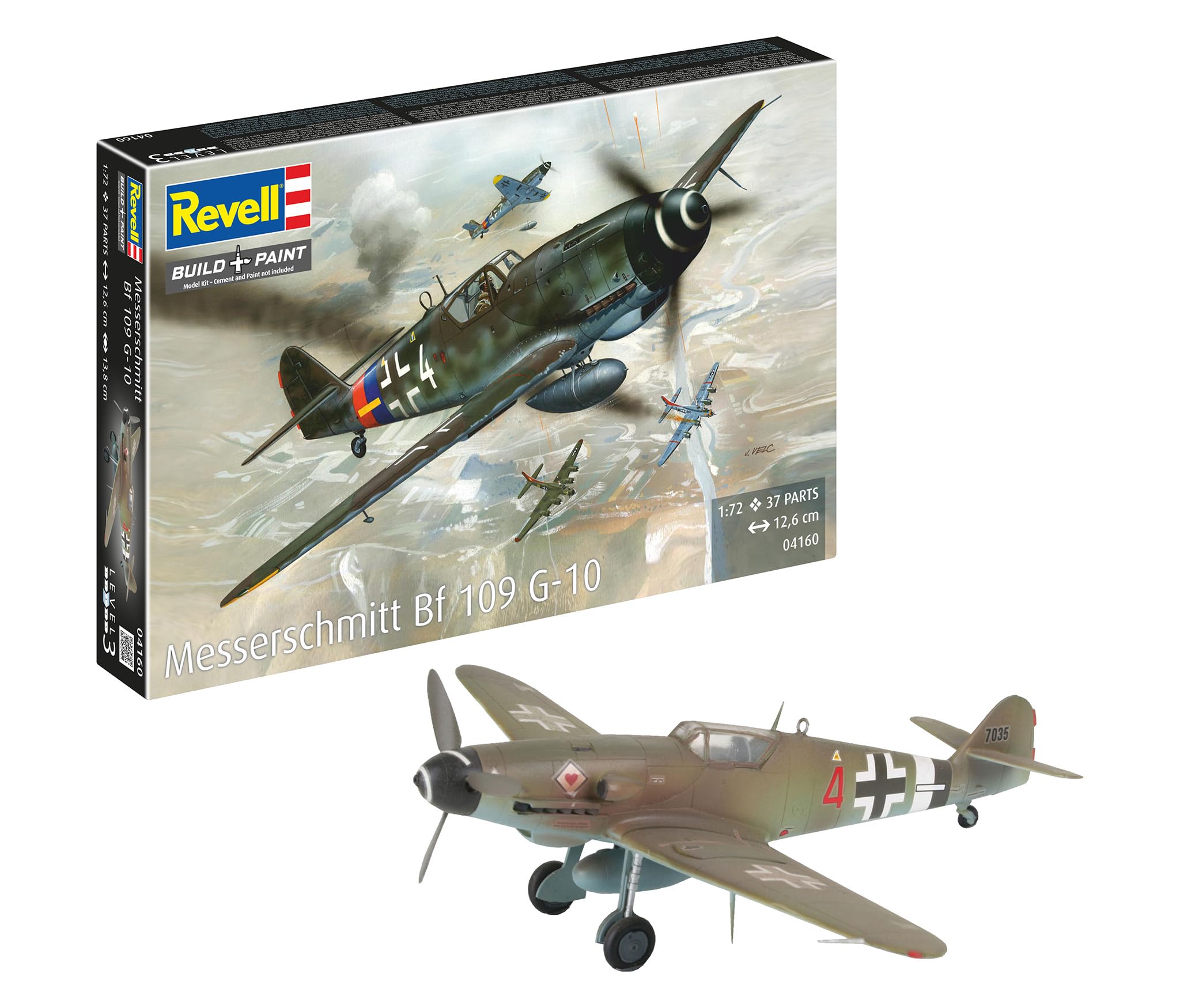 Amazon | ドイツレベル(Revell) 1/72 メッサーシュミット Bf109G-5