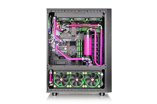 Miniatura 51 de Thermaltake Pacific PR22-D5 Plus direccionable RGB LED 5 velocidades ajustable D5 bomba/depósito Combo 3 puertos G 1/4" Rosca Tt LCS refrigeración