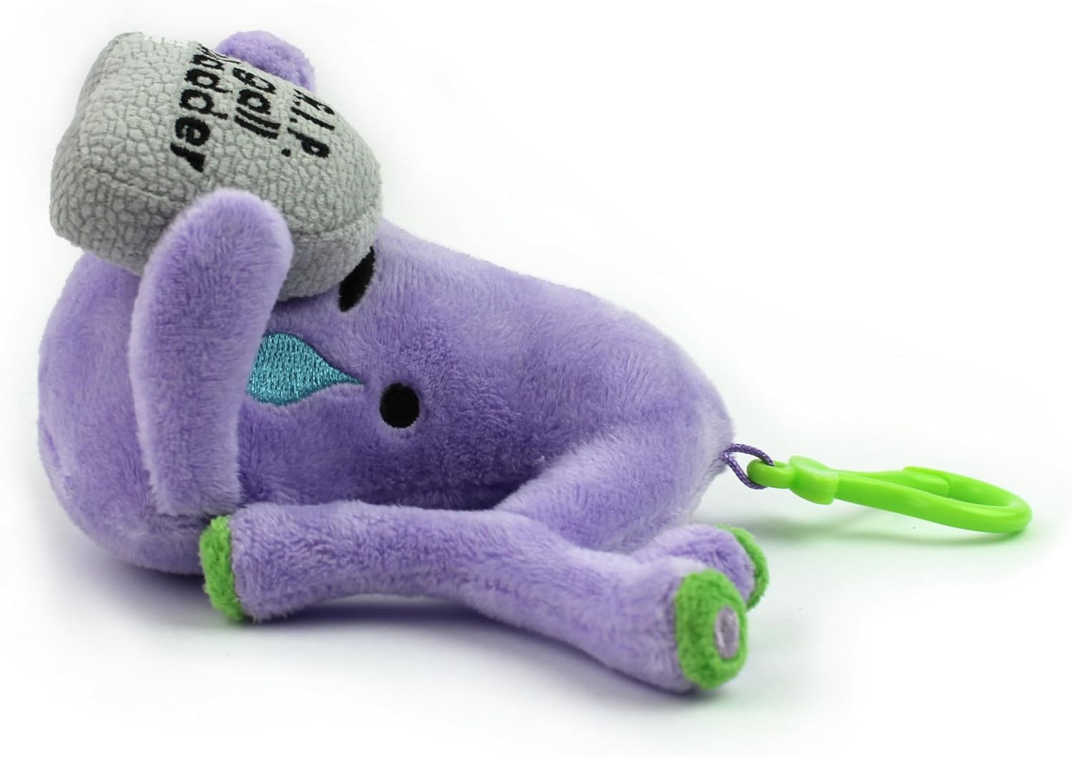 I Heart Guts Gallbladder RIP 5” Mini Plushie Bag Charm, Gallbladder Removal Surgery Funny Gallstone Removed Gift, Gallbladder Pain, Science & Healthcare Plush Keychains, Med School Grad image 4