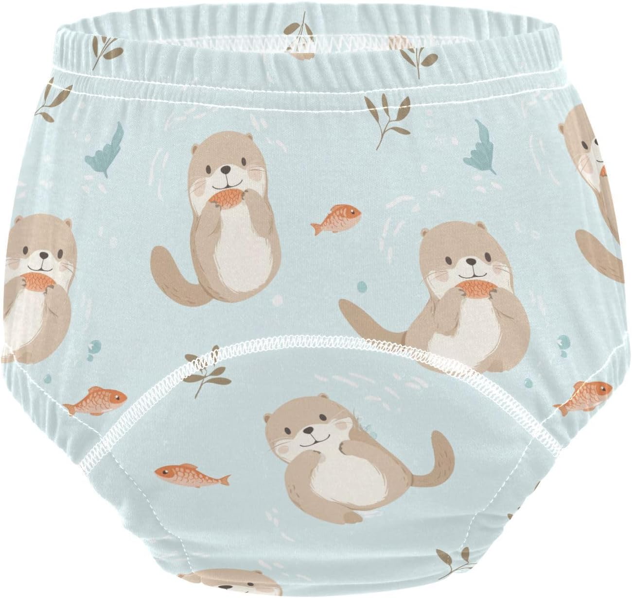 Otter Toddler Potty Training Underwear Cotton Absorbent Soft Baby Girl Boy Toilet Training Pants 3T