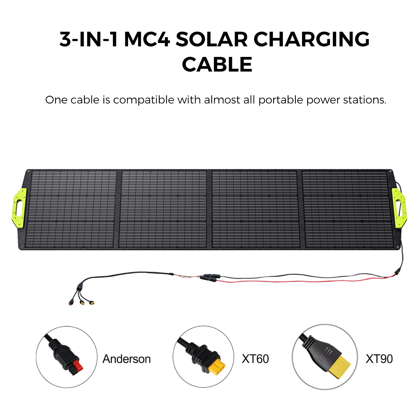 FOSSIBOT-Polska VAT 23% SP200 panel słoneczny 200W, składany moduł solarny do przenośnych generatorów solarnych