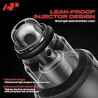 Vista 4 de A-Premium Inyectores de combustible de 4 agujeros 0280158233 compatibles con Jeep Grand Cherokee, Wrangler y Dodge Challenger, Charger, Durango