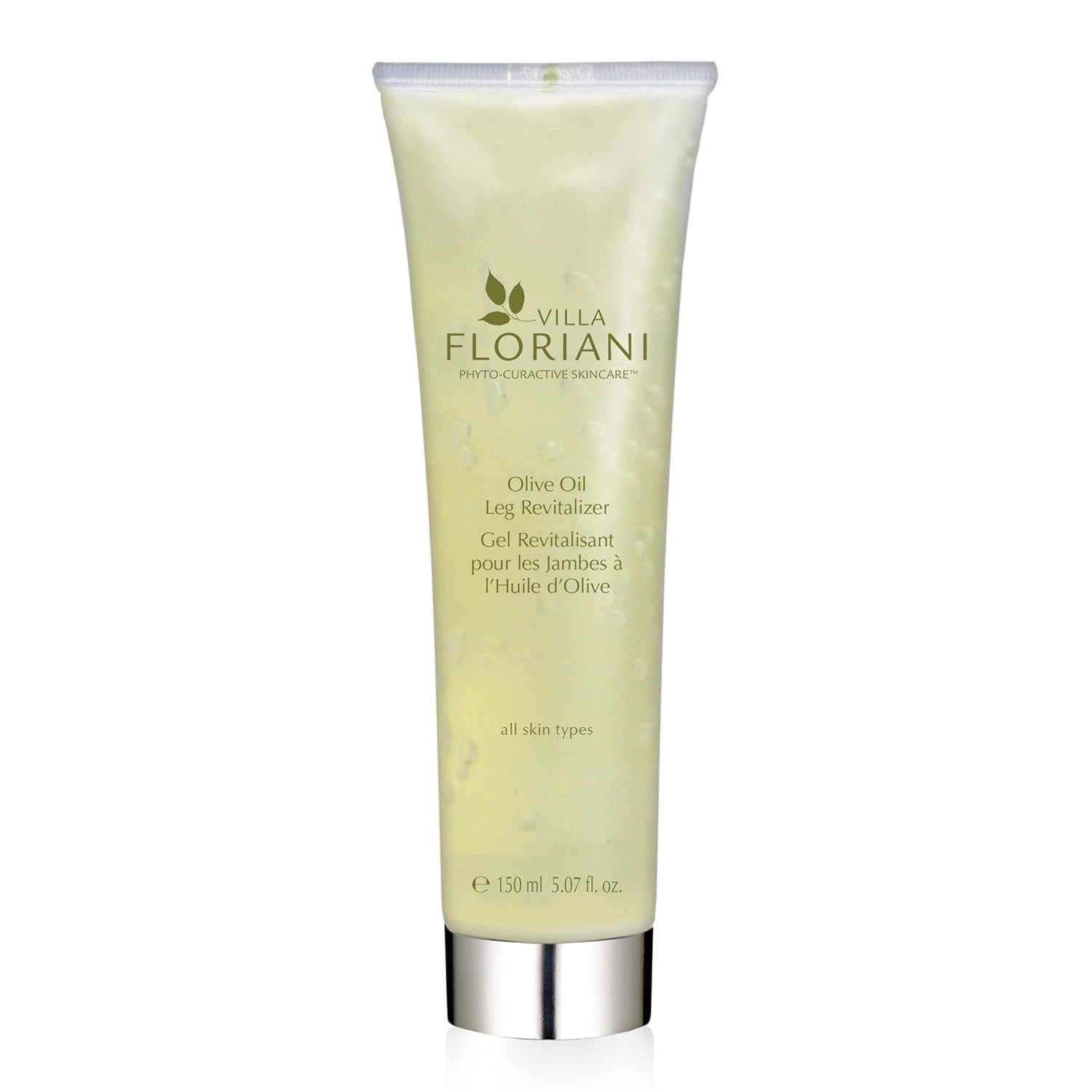 Olive Oil Leg Revitalizer | Revives, Tones And Refreshes Tired Legs | Leg treatment | Natural Skincare | Rediscovering Natural Beauty, 5.07 fl. oz.