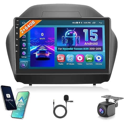 Android Car Stereo 10.1 Inch 64GB
