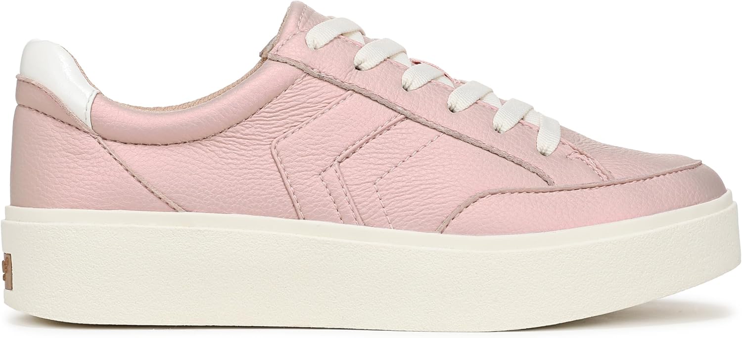 Dr. Scholl's Women's Madison Lace Sneaker Soft Pink Metallic 8 M