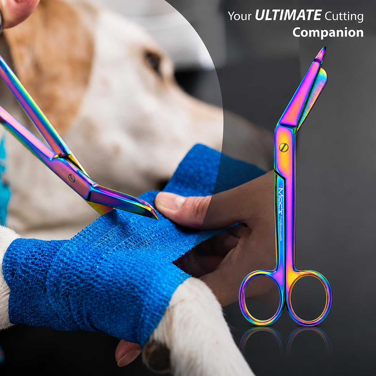 Titanium Bandage Scissors - Medical Grade -5