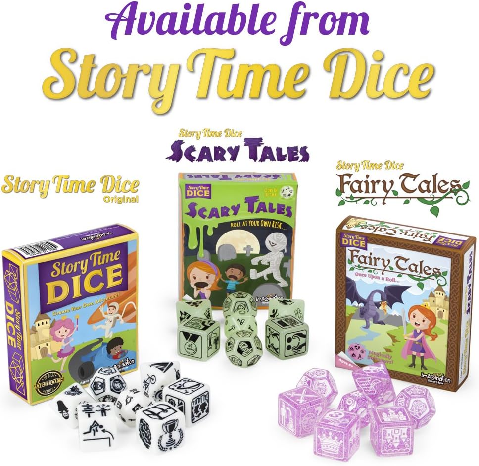 Story Time Dice: Scary Tales - Glows in The Dark by Imagination Generation