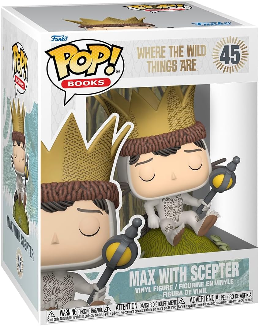 Funko Pop! Premium: Where the Wild Things are - Max with Scepter - Collectable Vinyl Figure - Gift Idea - Official Merchandise - Toys for Kids & Adults - Book Fans - Figure for Collectors and Display