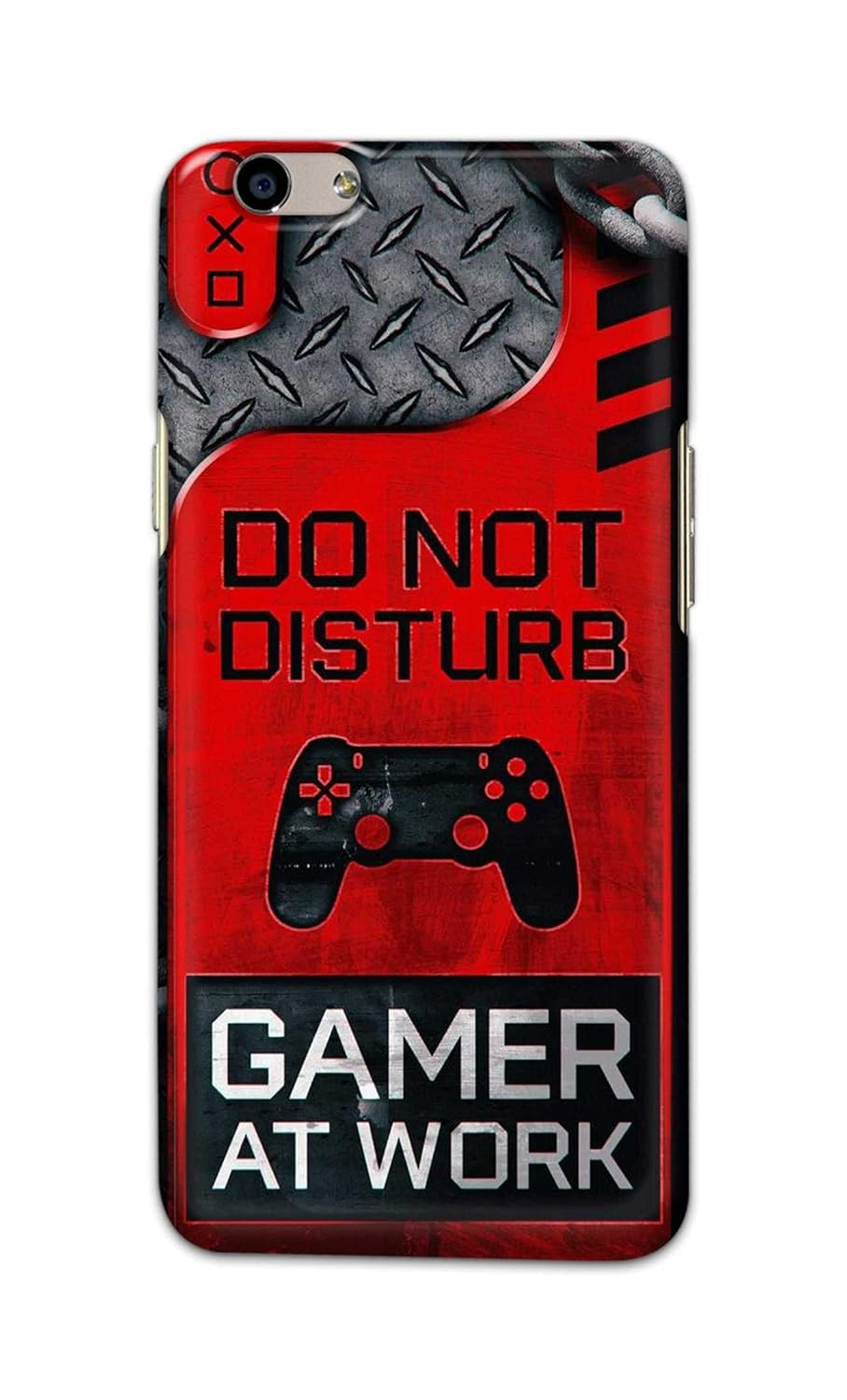 Gamer At Work Gaming Printed Designer Hard Back Case Cover for Oppo F1s / Oppo A59, Oppo A1601 -(VT) MRR2007