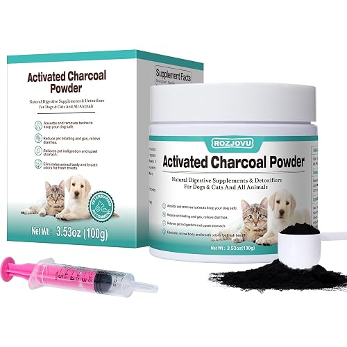Activated Charcoal for Dogs, Cats, and All Pets, Charcoal for