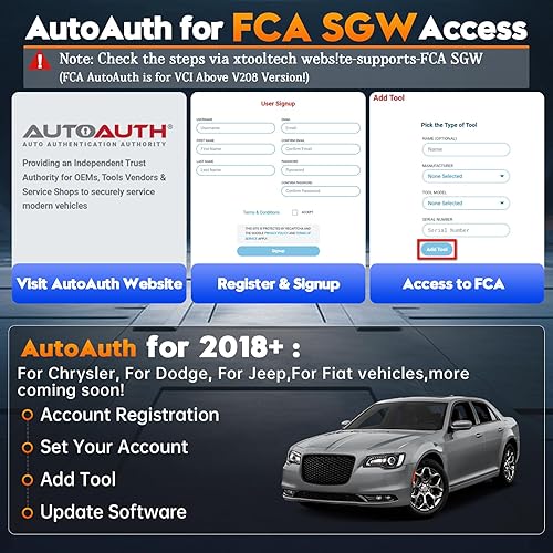 Miniatura 6 de XTOOL Herramienta de diagnóstico del escáner automotriz D9S, versión 2025 V2.0 con autenticación automática FCA, actualización de D9, mapa de