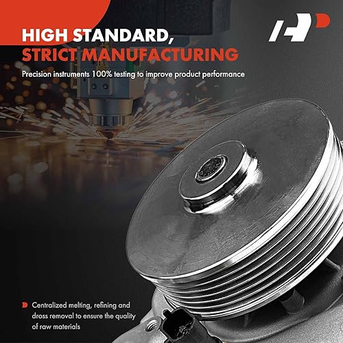 Miniatura 3 de A-Premium Bomba de agua de motor con junta compatible con Jeep Grand Cherokee 2014-2018 y Ram 1500 2014-2018, V6 3.0L Diesel