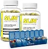Kinara Enhanced Labs - 2 Pack SLIN Carb Converter - Glucose Disposal Agent for Loading Carbs into Muscle Tissue Pill Organizer