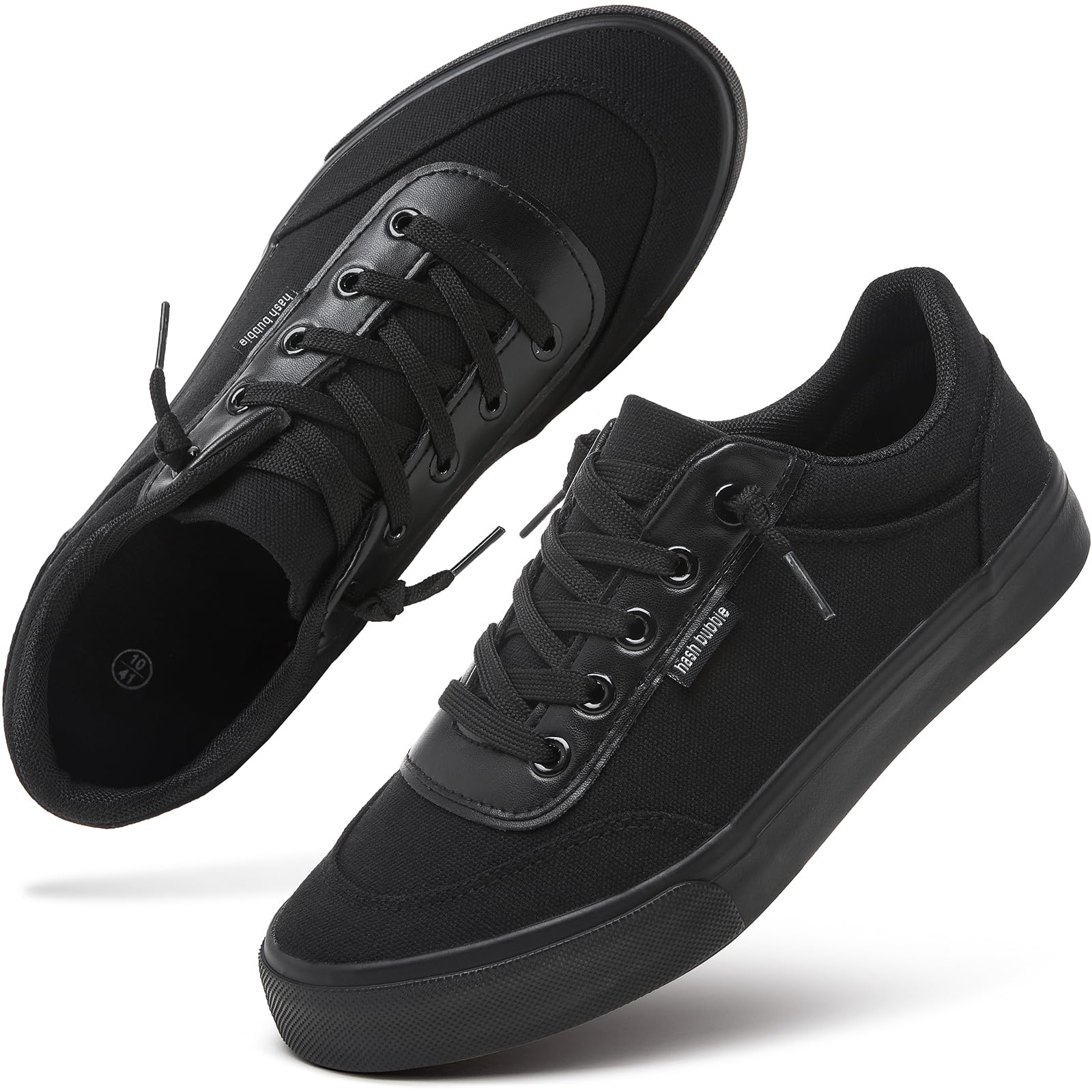 hash bubbieUnisex Slip on Sneakers Women's Canvas Sneakers Classic Non Slip Canvas Shoes Casual Tennis Shoes for Men