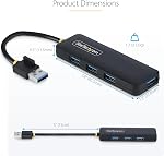StarTech.com 4-Port USB-A Hub, USB 3.0 (5Gbps) Data Transfer, Bus Powered, Travel Mini Hub, Portable Multi-Port USB Splitter, Windows PC, MacBook, iMac, Chromebook, Surface and More | USB 3.0 data transfer, USB Powered, Travel mini, Portable multi-po