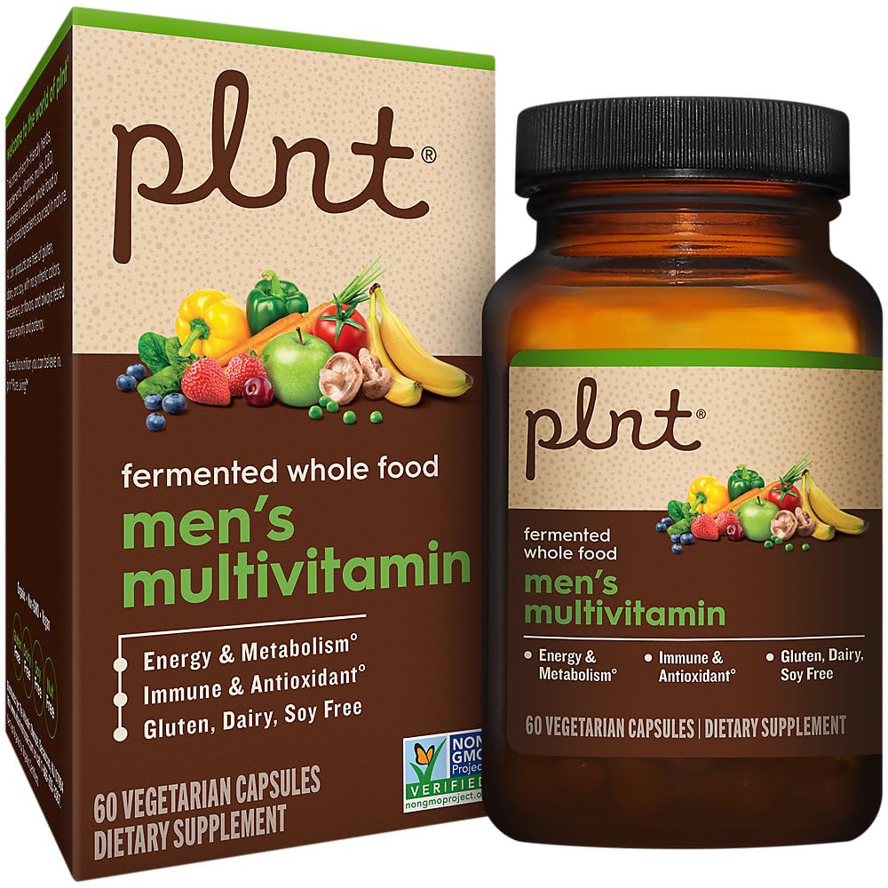 Amazon.com: plnt Fermented Whole Food MenaTMs Multivitamin (60