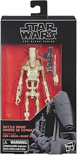Miniatura 1 de STAR WARS Figura de acción The Black Series Battle Droid de 6 pulgadas