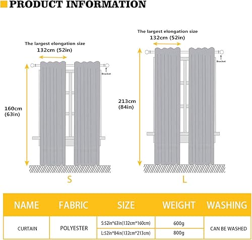 Miniatura 2 de GLENLCWE Paquete de 2 paneles de cortina para ventana con estampado azteca de caballo tribal, para dormitorio, sala de estar, cocina, decoración de