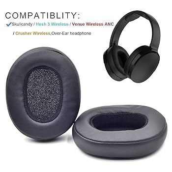 Amazon.co.jp: 交換用耳パッドクッションカバーfor Skullcandy