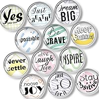 Vista 9 de FINDMAG 24 Piezas Imanes para Refrigerador, Lindos Imanes para Pizarra Blanca, Aula, Imán Transparente para Refrigerador para Imagen, Cocina, Lindo