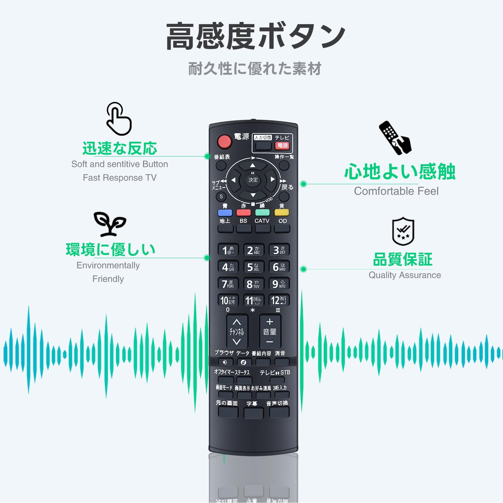 Amazon | チューナーリモコン N2QAYB000317 for Panasonic