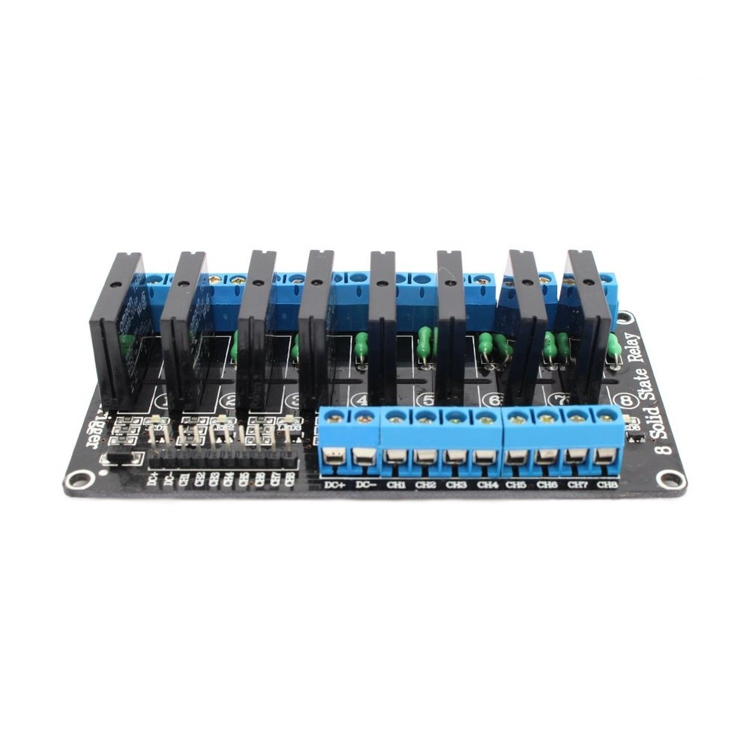 Socket 478 Modulo Relè A Stato Solido (SSR) 8 Canali 5V Per Arduino ...