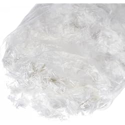 Paneles De Fibra De Vidrio sourcing map Hilos de fibra de vidrio picados de 9 mm de longitud, fibras de vidrio antigrietas para mezcla de cemento para paredes de edificios, suelos de jardín, 2 libras
