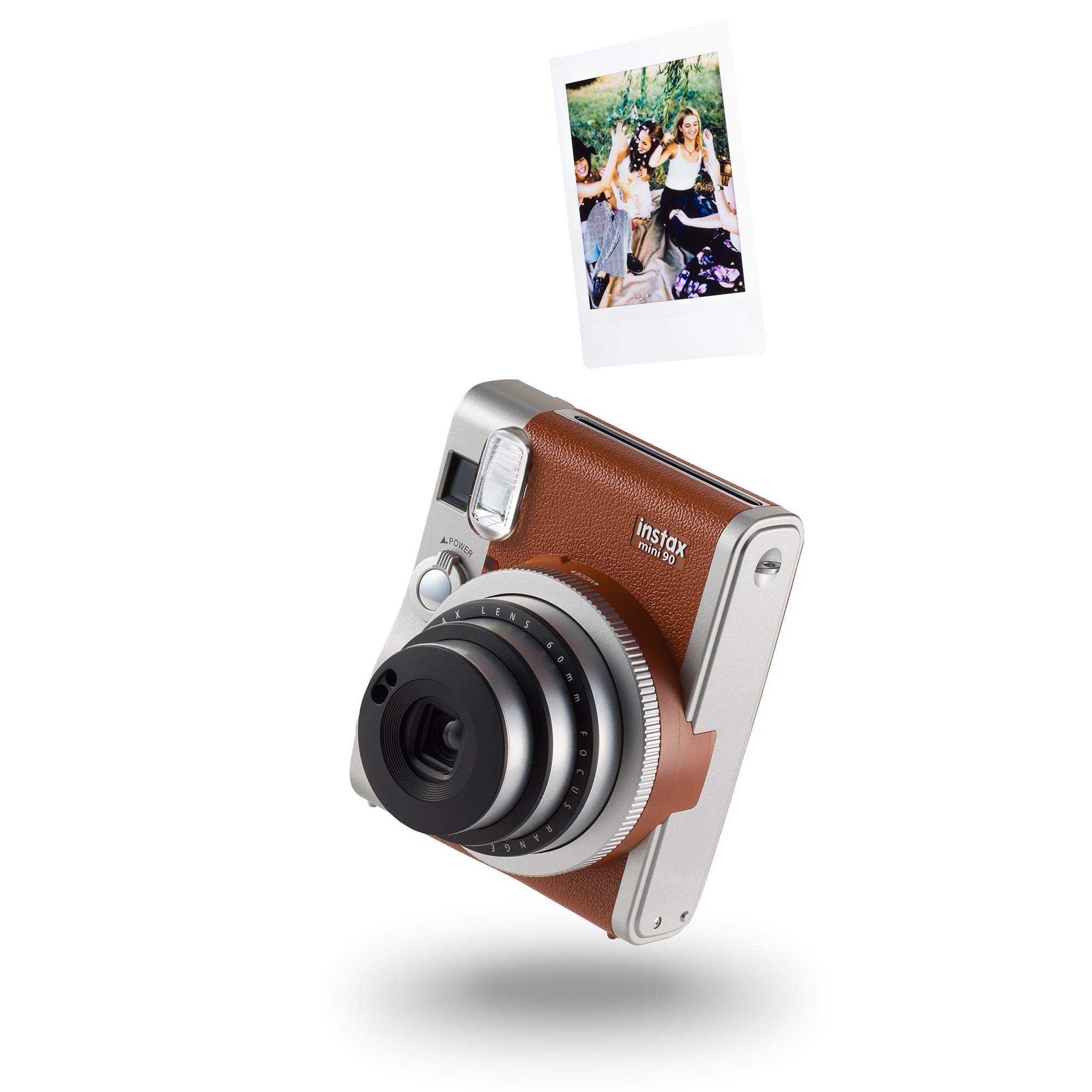 Câmera Instantânea Fujifilm Instax Mini 90 Neo Classic - Marrom