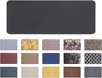 Vista 21 de Mabel Home Tapete antifatiga, 3 tamaños (20 x 32 y 20 x 39 y 24 x 70), 16 colores – Tapete de escritorio de pie – Resistente a las manchas – Parte
