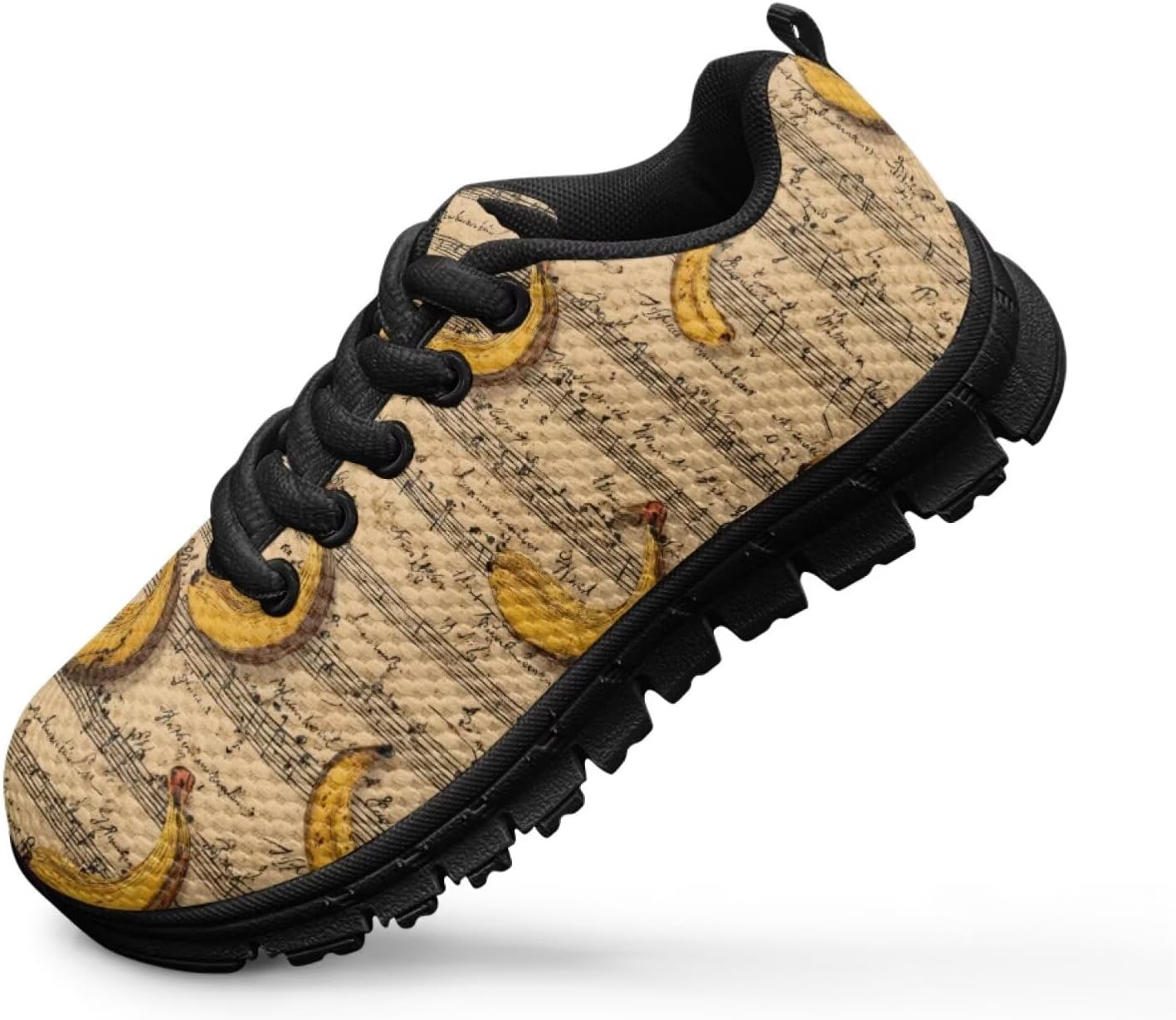 Funnydude Funny Print Boys School Shoes Kid Tennis Shoes Lightweight Comfortable Sneakers