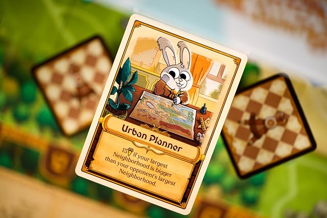 Foto 6 de 6 de Bunny Kingdom Town - Juego de Mesa para 2 Jugadores a Partir de 10 años, iello, 6,2 x 20,5 cm, sin Pilas