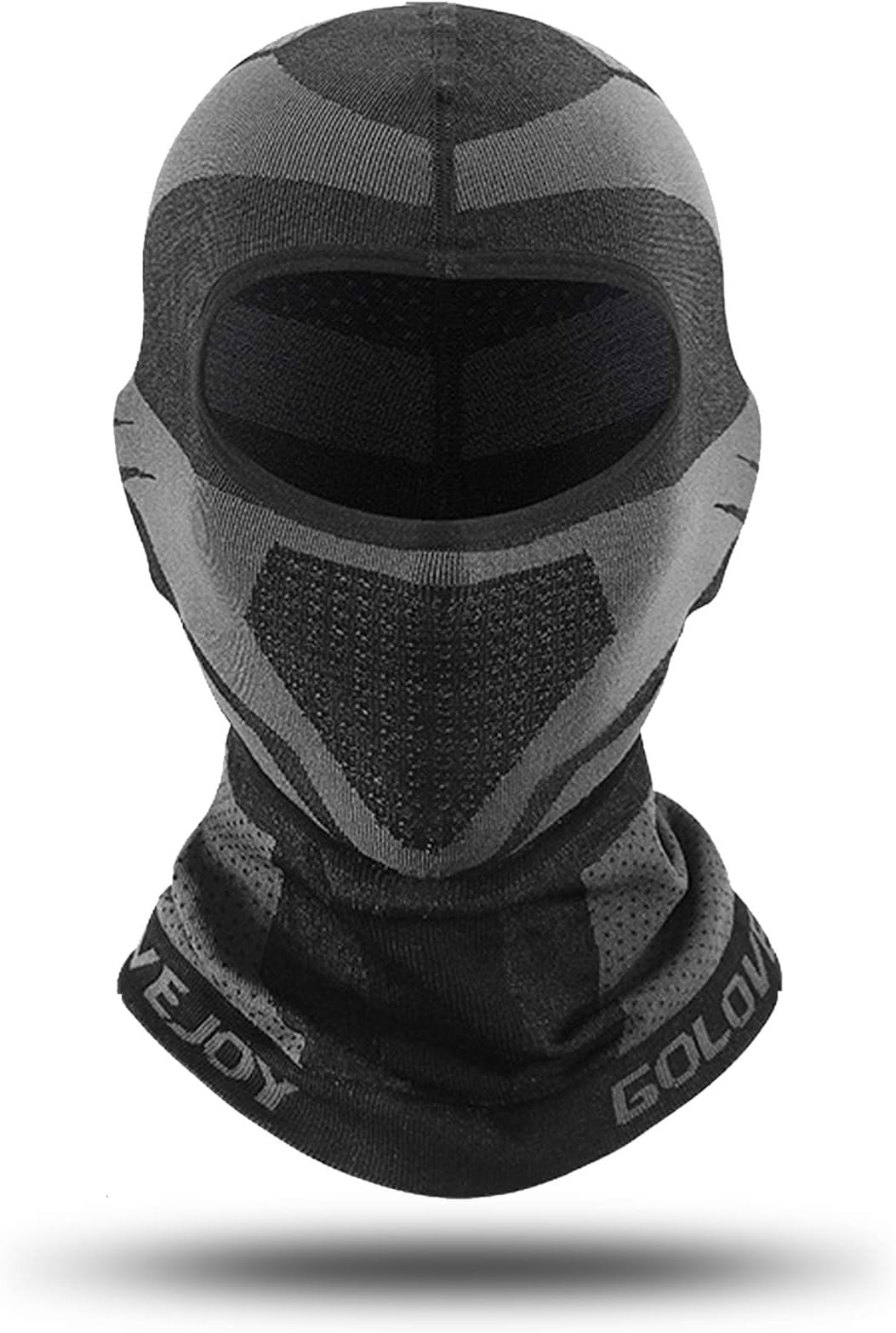 Zeroall Balaclava Winter Windproof Dustproof Warm Full Face Cover Mask for Men Women Breathable Anti-UV Headgear Neck Gaitar for Cycling Skiing Snowboarding Motorcycling Trekking(Black 54~65cm)