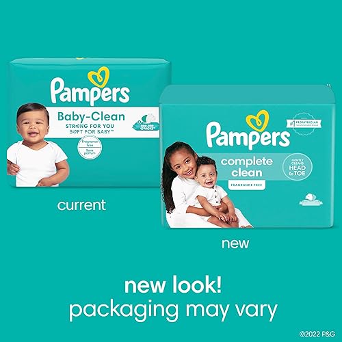 Miniatura 6 de Pampers Sensitive Toallitas húmedas a base de agua para bebés hipoalergénicas y sin perfume 1