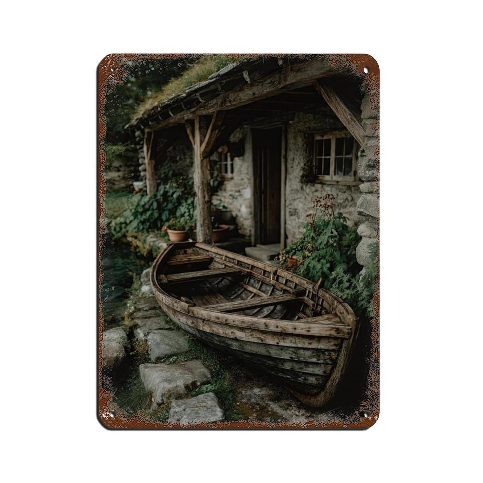 Décoration murale rétro Moody Nautical, une idée cadeau thème marin