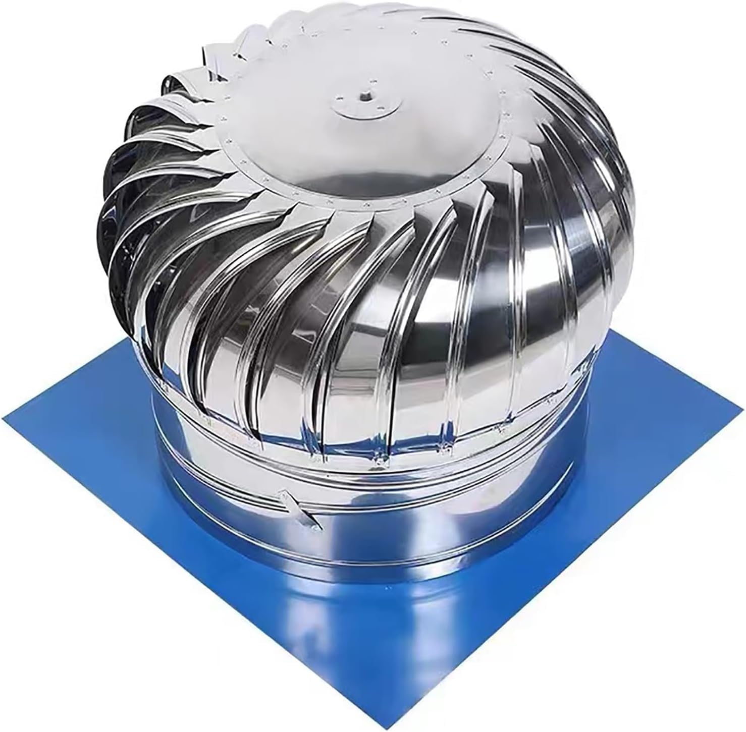 Ventilación de turbina eólica giratoria de 200 mm para techos y salidas de aire