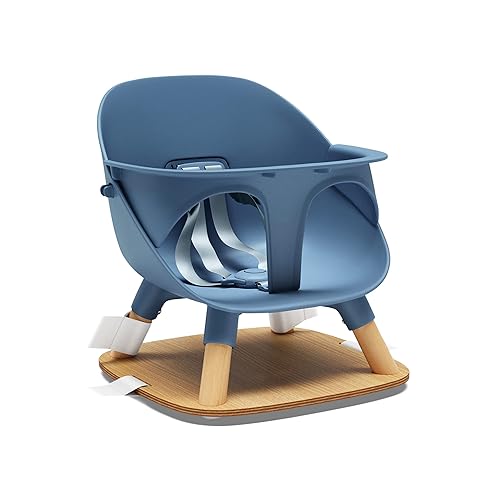 Lalo El asiento elevador para bebés y niños pequeños, asiento elevador para niños, arnés de seguridad de cinco puntos fácil de limpiar y asiento de