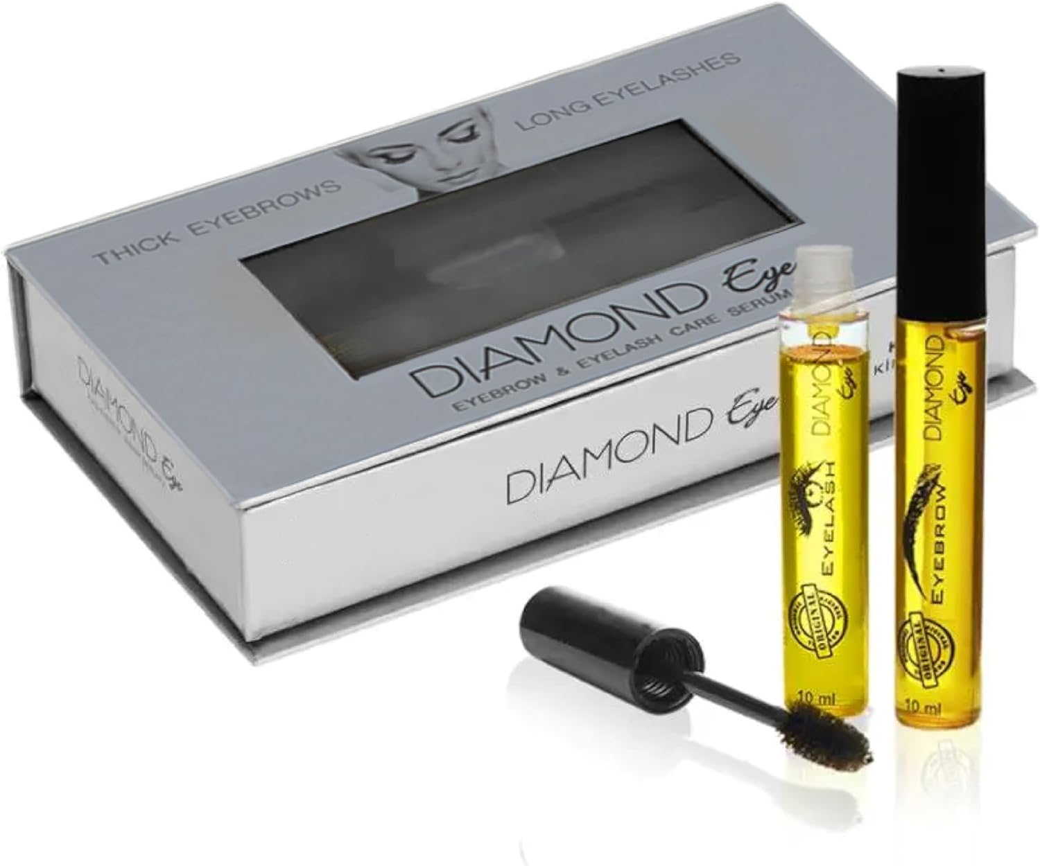 Diamond Eye – Natural nourishing eyebrow and eyelash oil care set – Serum