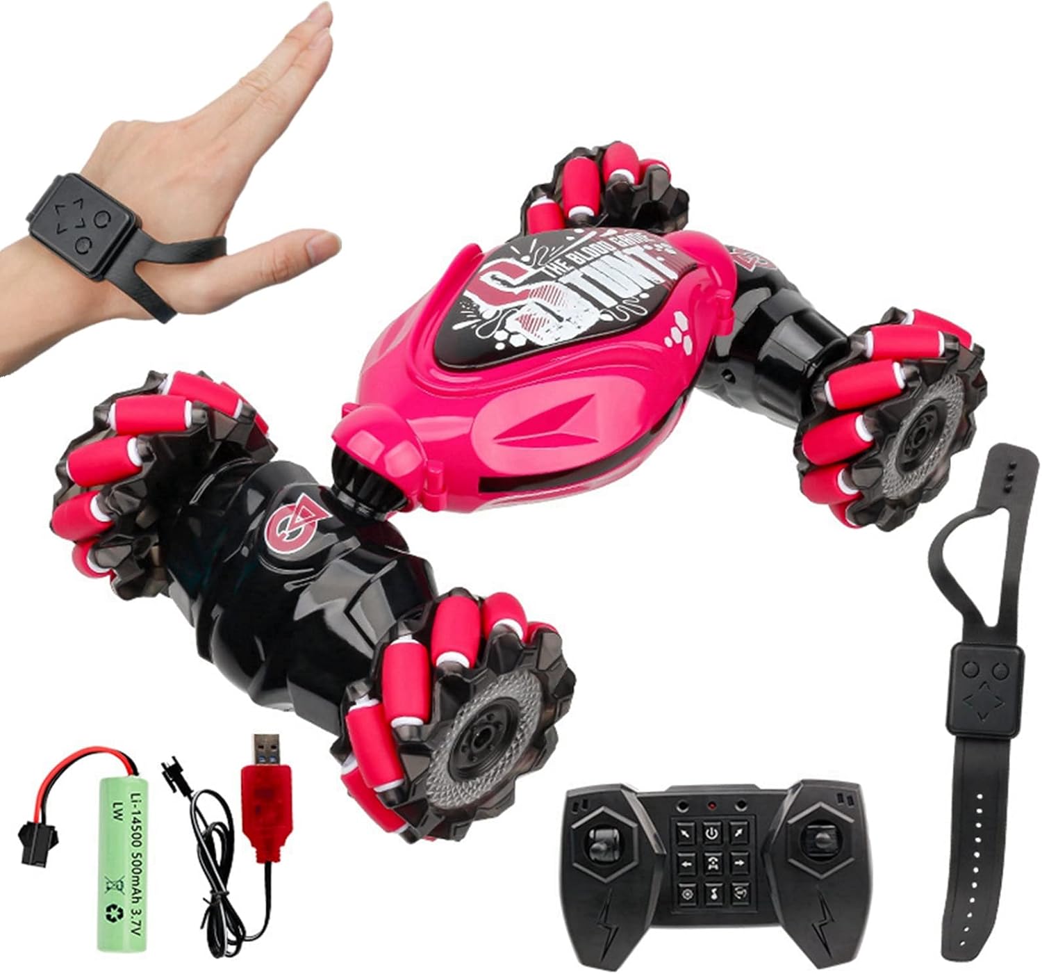 Vehículo de control remoto eléctrico con tracción en las cuatro ruedas ...