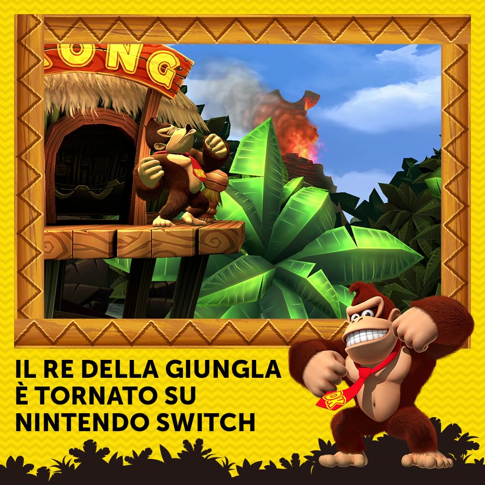 Donkey Kong Country Returns HD Nintendo - Ed. Italiana - wersja na karcie