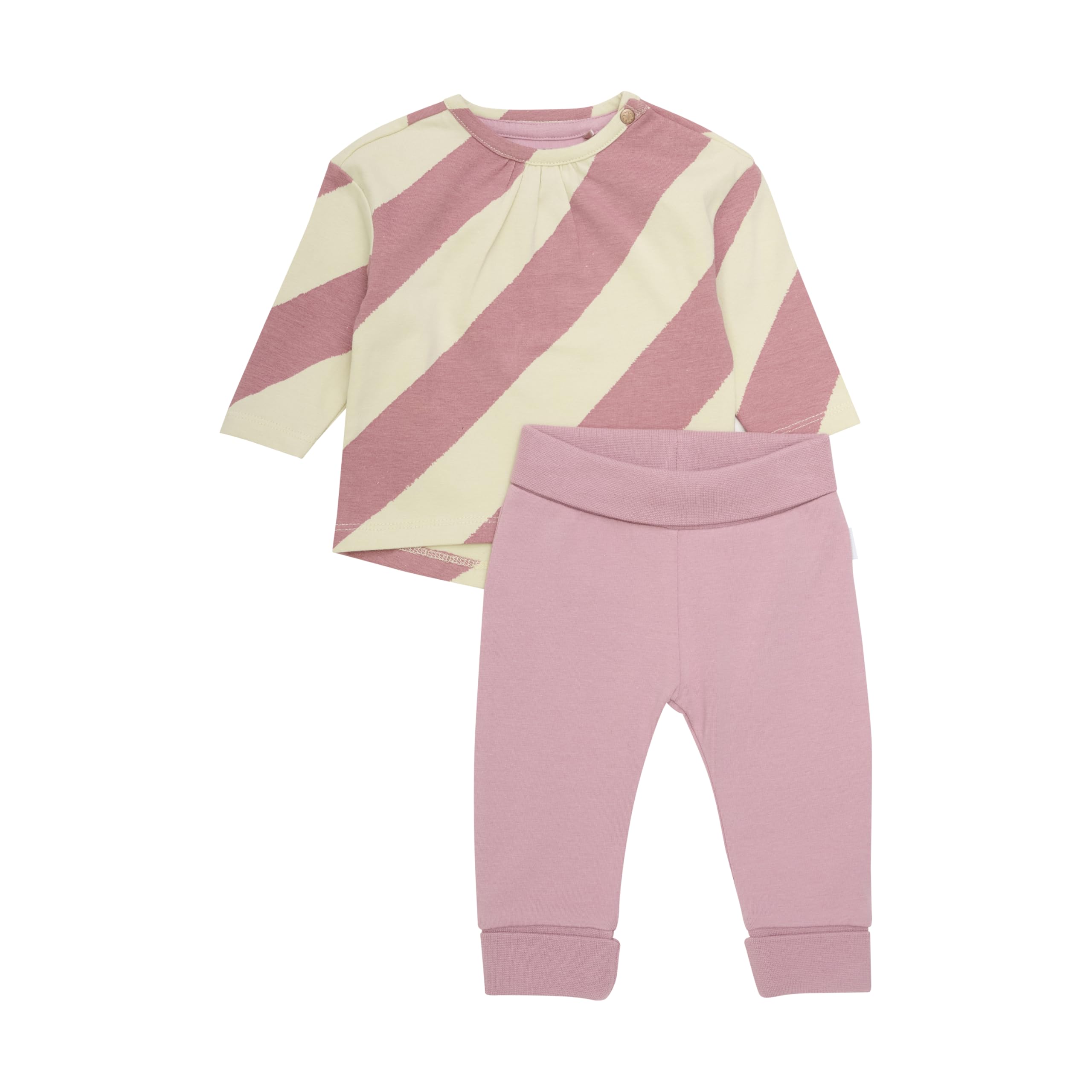 Noppies Baby - Mädchen Girls Set Tacoma Long Sleeve Pants T-Shirt