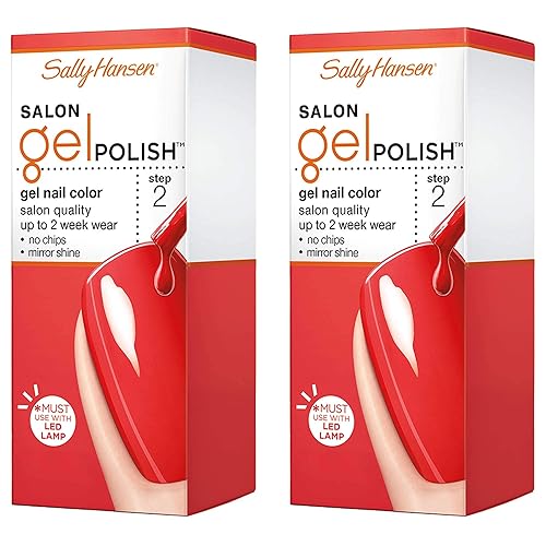 Sally Hansen Salon Pro Kit básico de gel, Shall We Dance, paquete de de 2